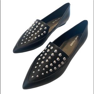 NEW! Marc Fisher Lolita Flats, Black, Sz 7.5